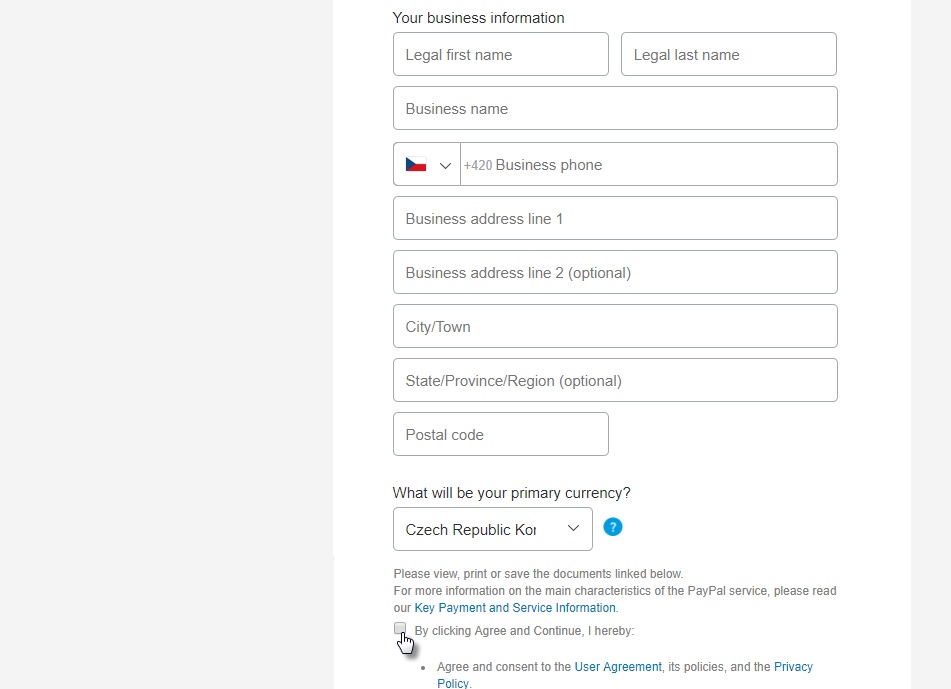 Бизнес аккаунт PayPal